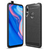 Flexi Slim Carbon Fibre Case for Huawei Y9 Prime (2019) - Brushed Black